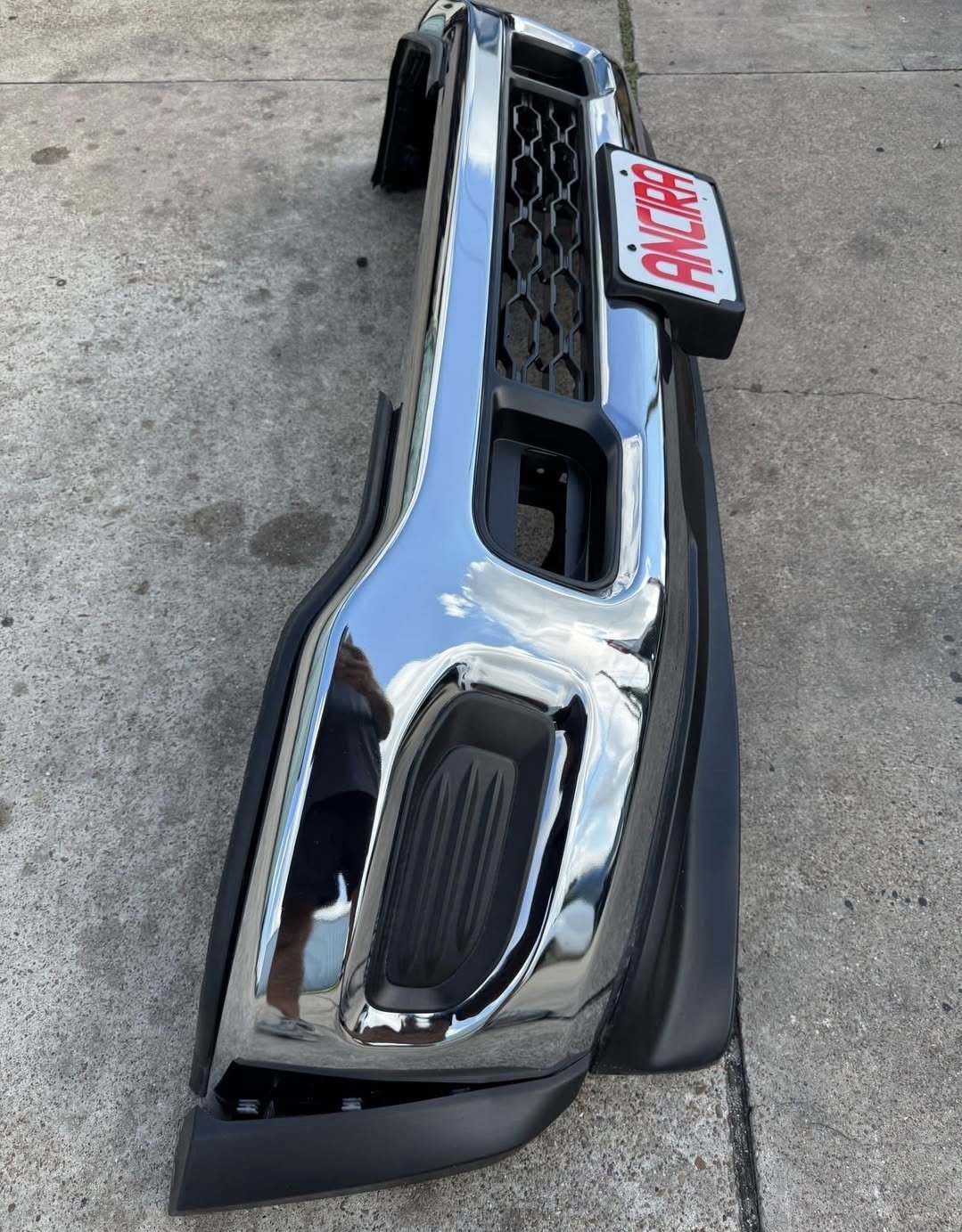 2019-2025 Ram 4500 500 Factory Chrome Front Bumper - Image 2