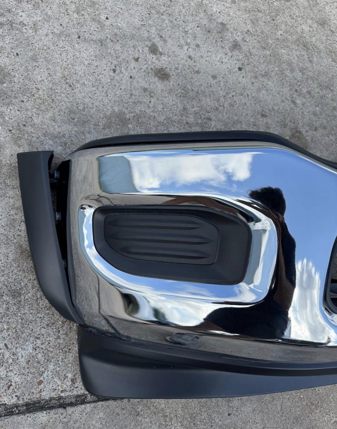 2019-2025 Ram 4500 500 Factory Chrome Front Bumper - Image 8