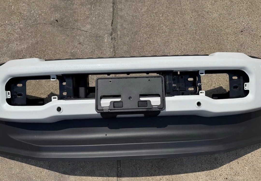 2023 2024 2025 Ford F250 F350 Factory Front Bumper Star White w/ Sensor Holes - Image 8