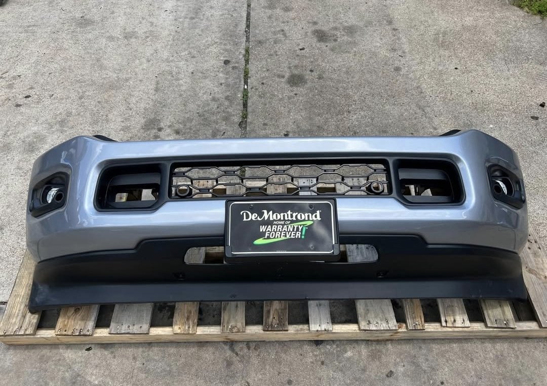 19-23 RAM Front Bumper BILLET SILVER - Image 2