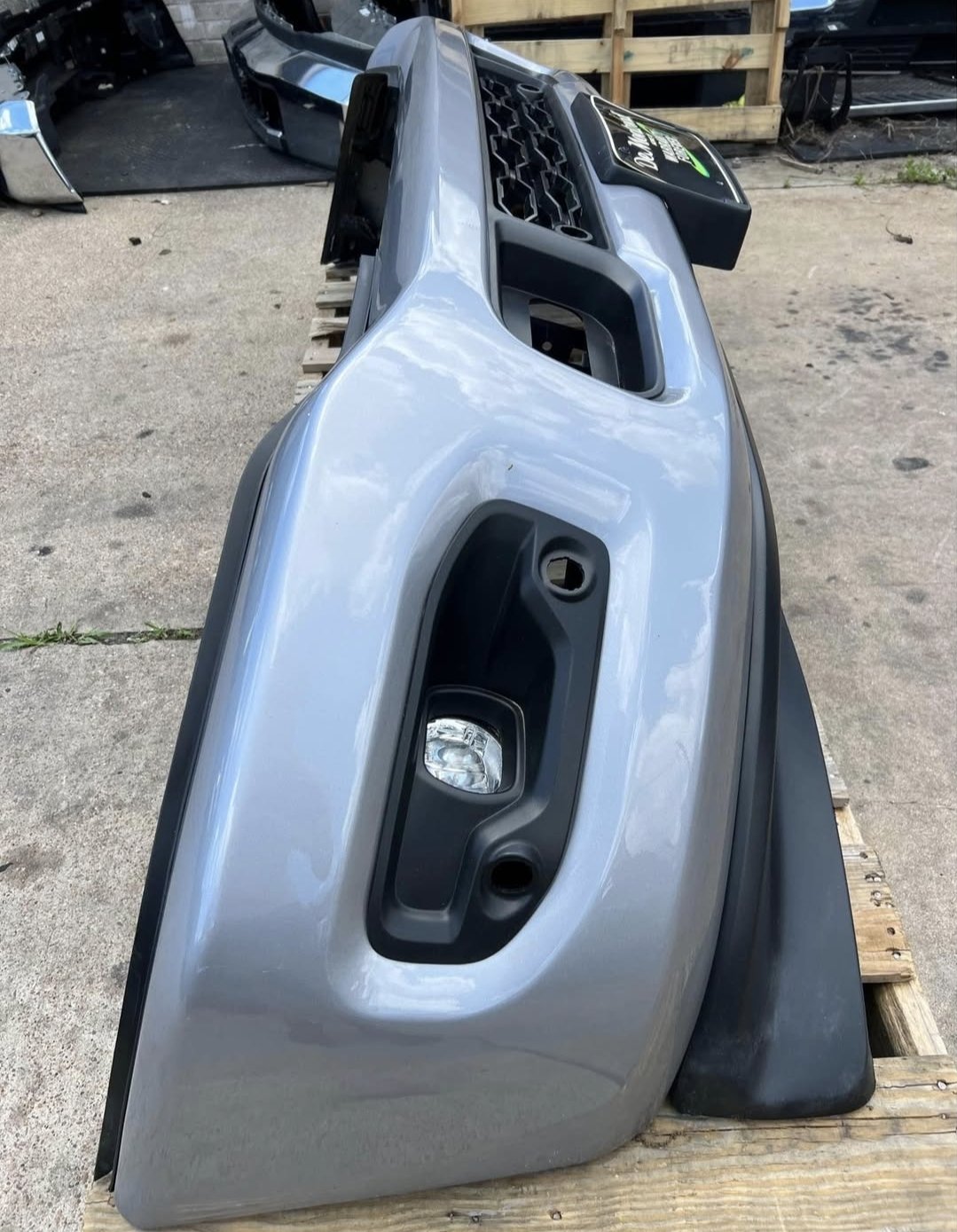 19-23 RAM Front Bumper BILLET SILVER - Image 8