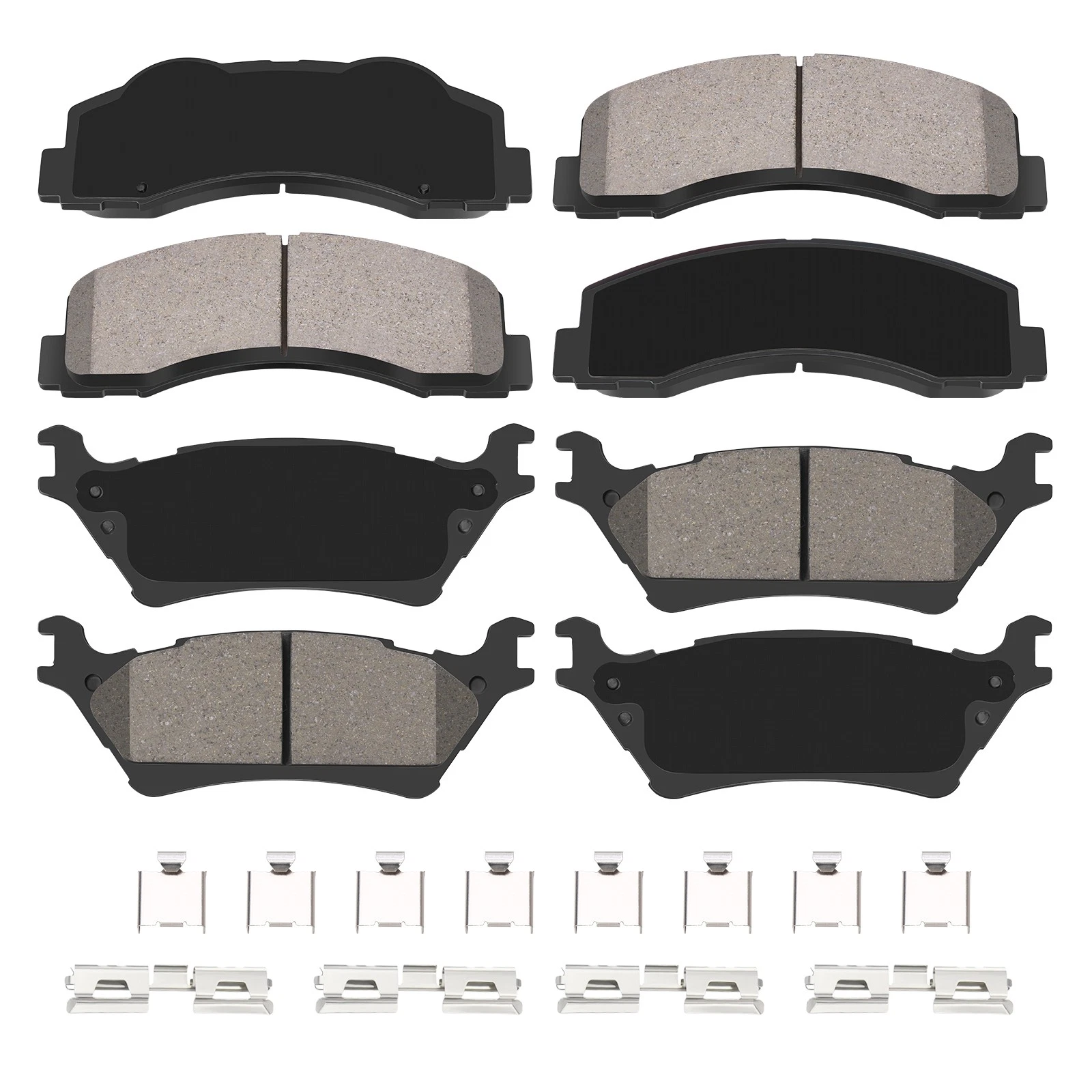 Front Brake Pads — Ford F-150 (2004–2014) Ceramic Set