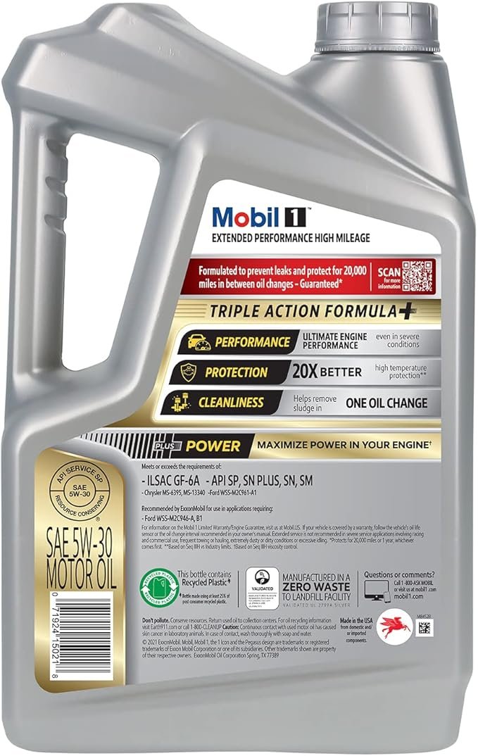 Full Synthetic Engine Oil 5W-30 — 5L Jug — Ford, Chevy, Dodge V8/V6 - Image 3