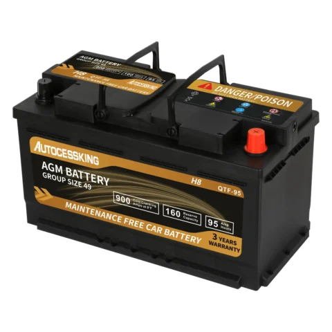 Group 65 AGM Battery — 850 CCA — Ford F-150 & Super Duty