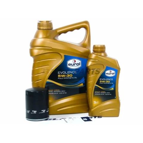 Complete Oil Change Kit — Ford F-150 (5W-30 Synthetic + Filter + Drain Plug Gasket)