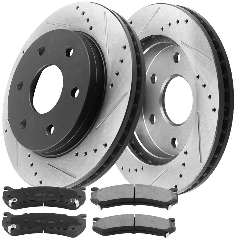 Front Brake Rotors — Chevy Silverado 1500 (1999–2013) Pair - Image 2