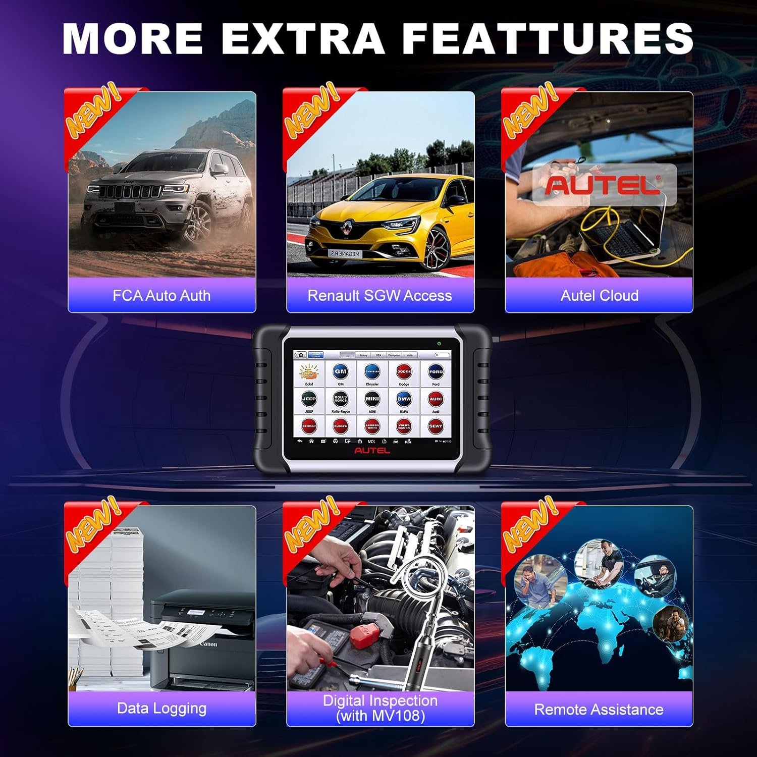 OBD-II Oil Life Reset & Diagnostic Scanner - Image 3