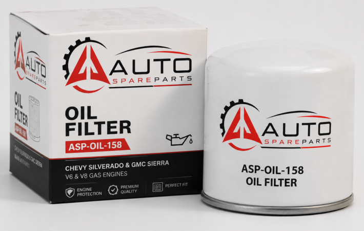 Oil Filter — Chevy Silverado & GMC Sierra (V6 & V8 Gas Engines)