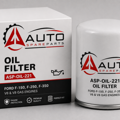Oil Filter — Ford F-150, F-250, F-350 (V6 & V8 Gas Engines)