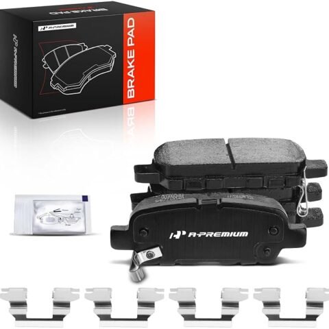 Rear Brake Pads & Rotors Kit — Dodge Ram 1500 (2002–2010)