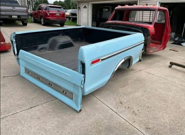 1967–1972 Ford F-Series Short Bed - Used OEM Original 6.5ft Truck Bed