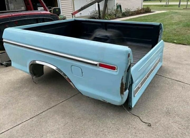 1967–1972 Ford F-Series Short Bed - Used OEM Original 6.5ft Truck Bed - Image 3