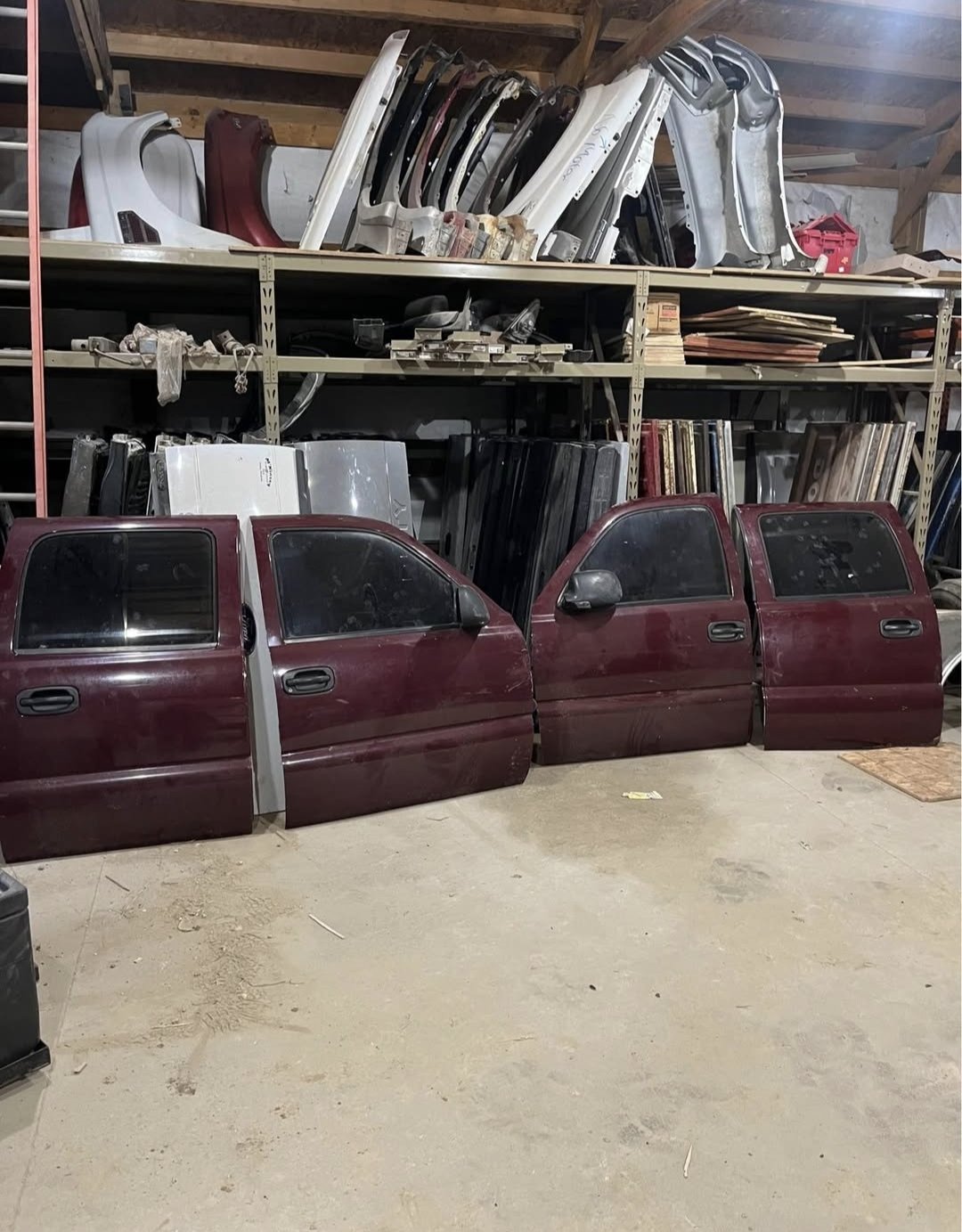 rust free 99-07 chevy doors