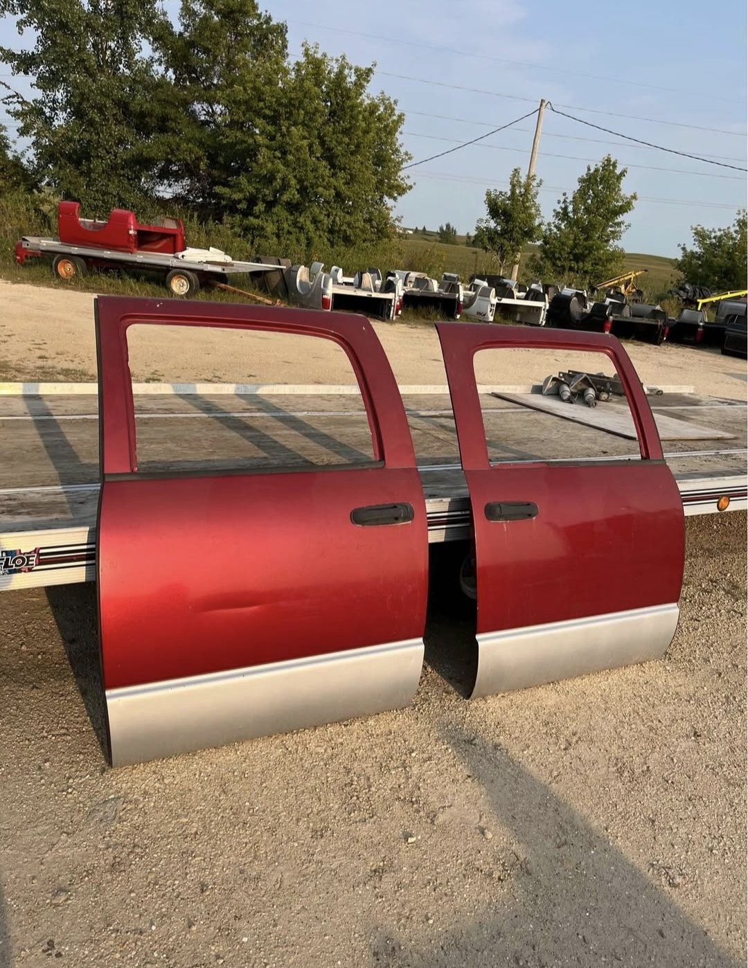 06-09 dodge mega cab rear doors Rust Free - Image 2