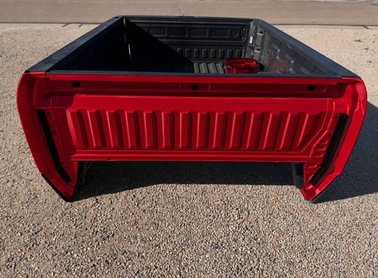 2020–2026 GMC Sierra 2500HD / 3500HD 6.5' Short Bed – Cardinal Red OEM Take-Off - Image 3