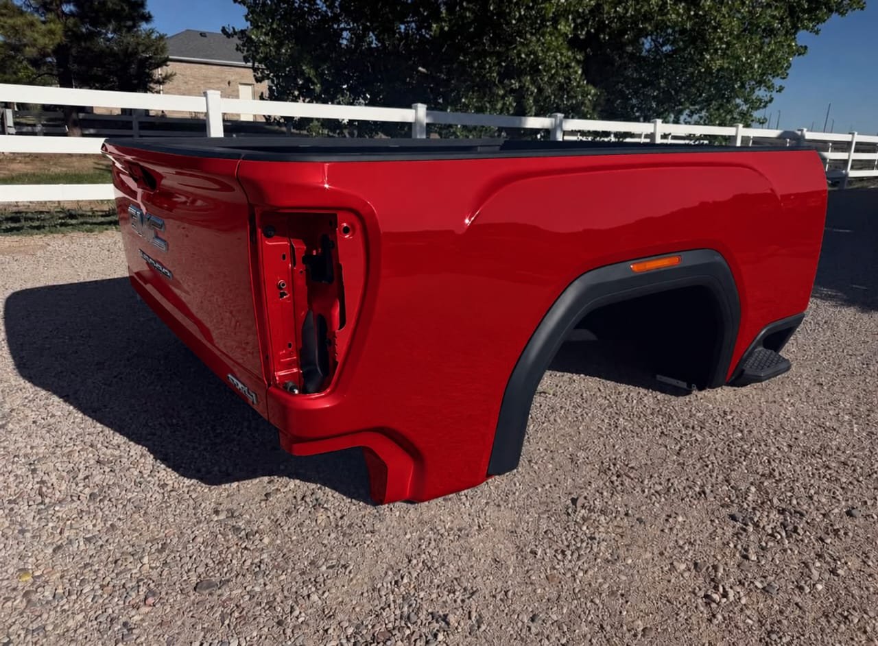 2020–2026 GMC Sierra 2500HD / 3500HD 6.5' Short Bed – Cardinal Red OEM Take-Off - Image 6