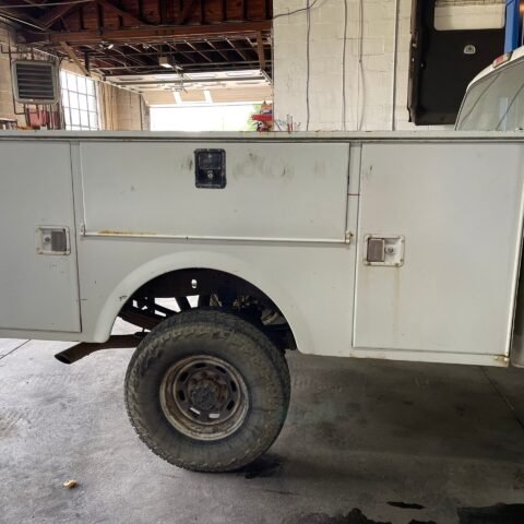 1999–2010 Ford Super Duty 8 ft SRW Utility Truck Bed