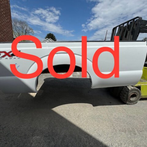 2011–2016 Ford 8 ft Replacement Truck Bed – White — Ref 8011